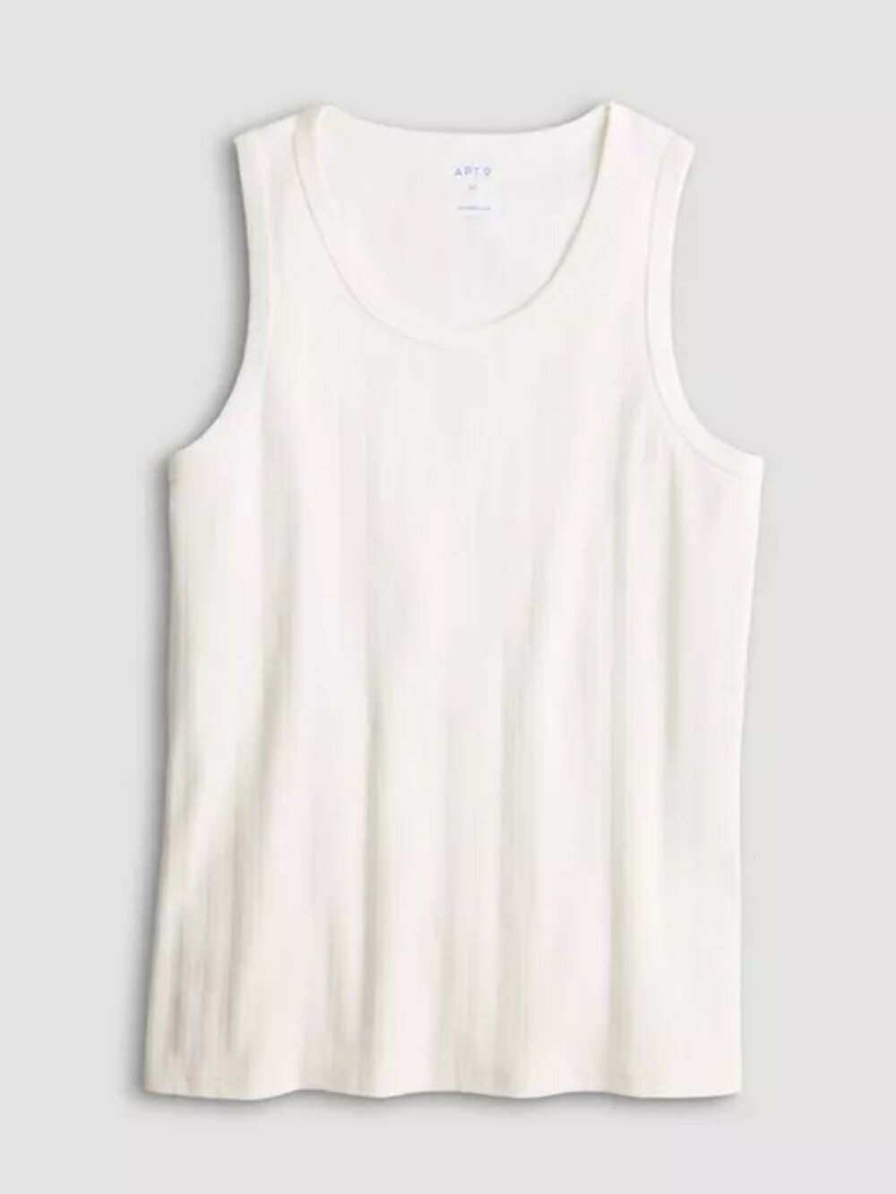 Men's Apt. 9® Modern Luxe Textured Tank Top, Size: XXL, White